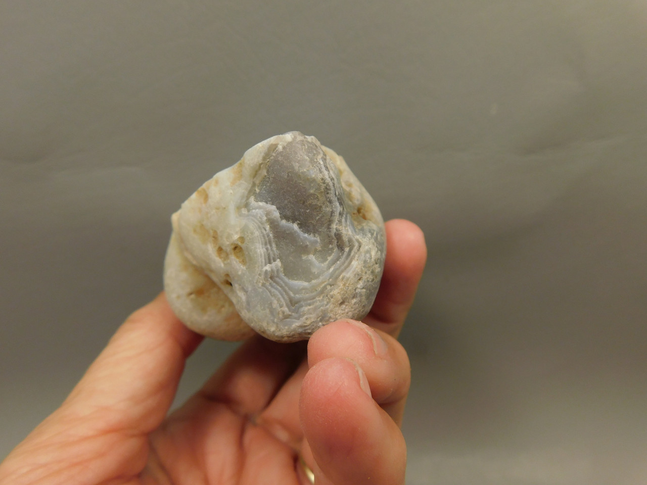 Botswana Agate Polished Stone Nodule Collector Rock Mineral #O11