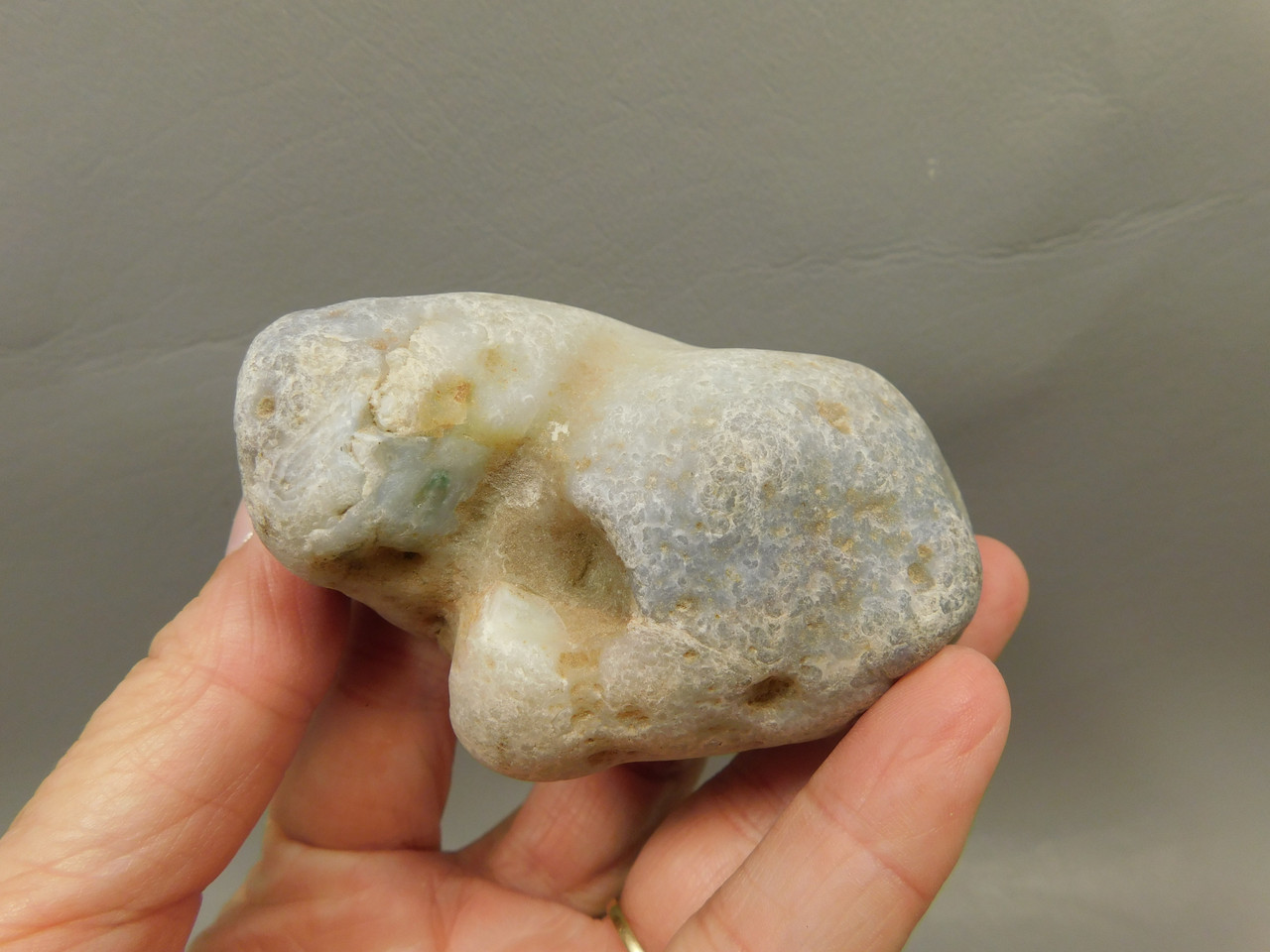 Botswana Agate Polished Stone Nodule Collector Rock Mineral #O11