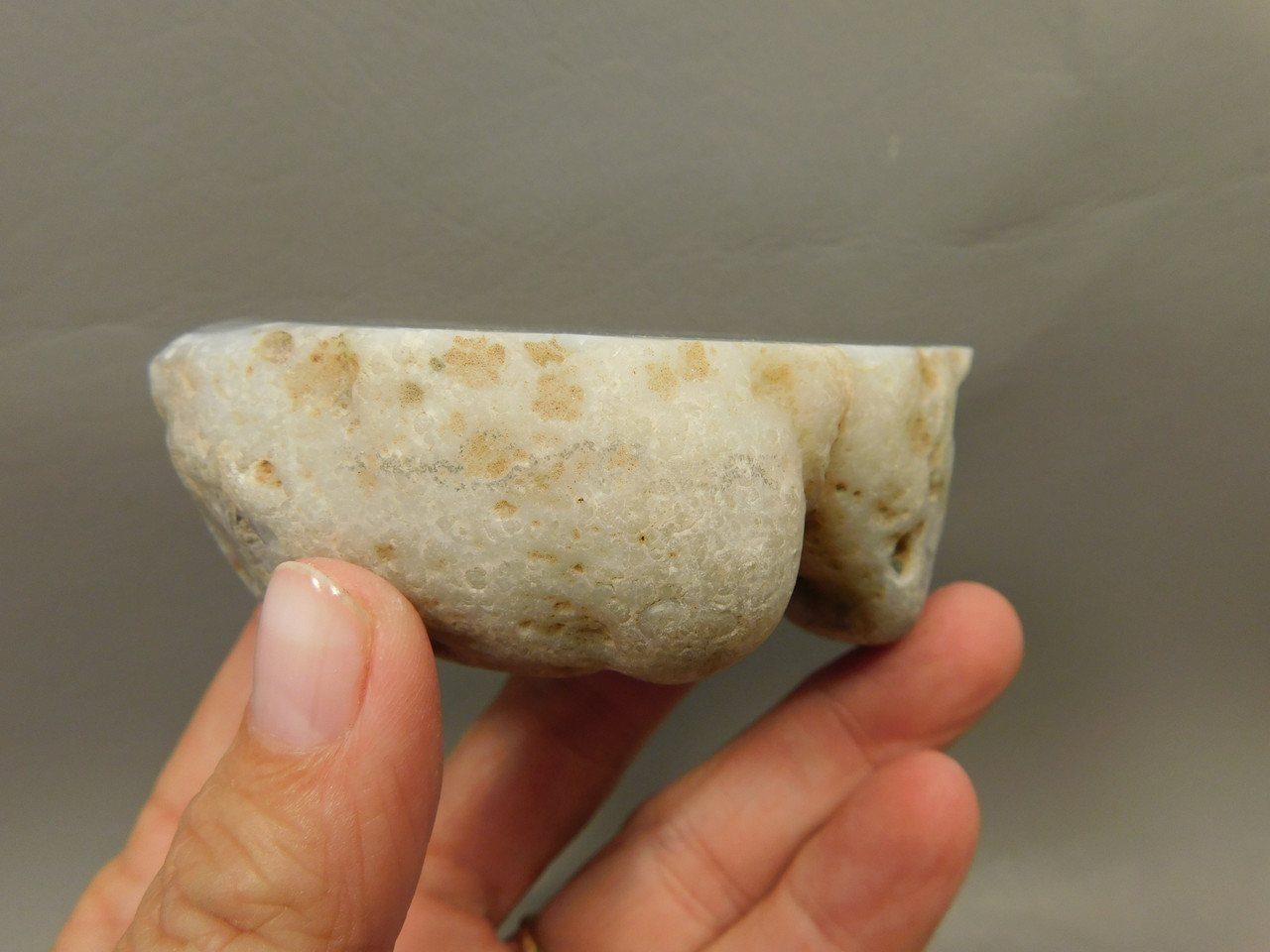 Botswana Agate Polished Stone Nodule Collector Rock Mineral #O11