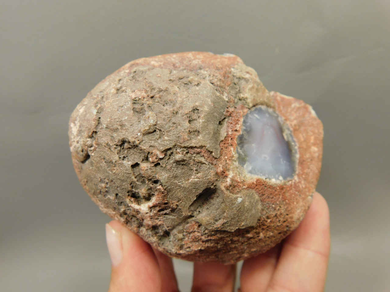 Malawi Agate Polished Stone Nodule Collector Rock Mineral #O12