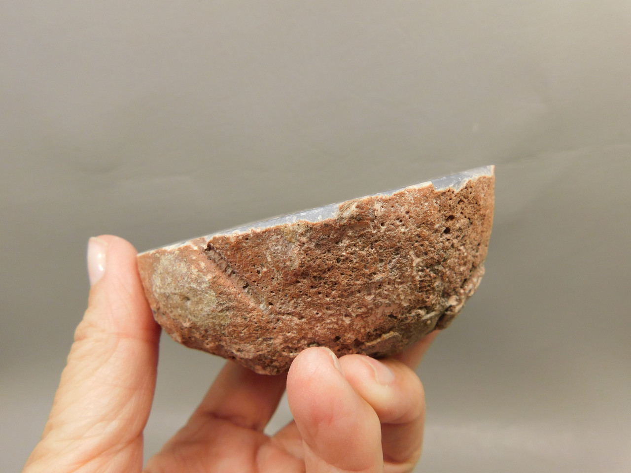 Malawi Agate Polished Stone Nodule Collector Rock Mineral #O12