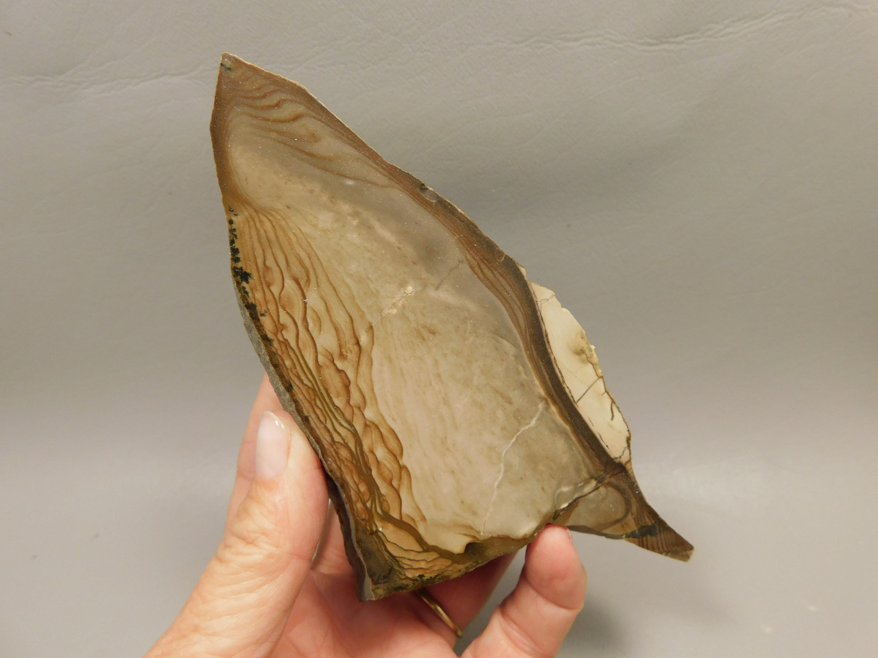 Deschutes Jasper Polished Stone Collector Rock Oregon #O11