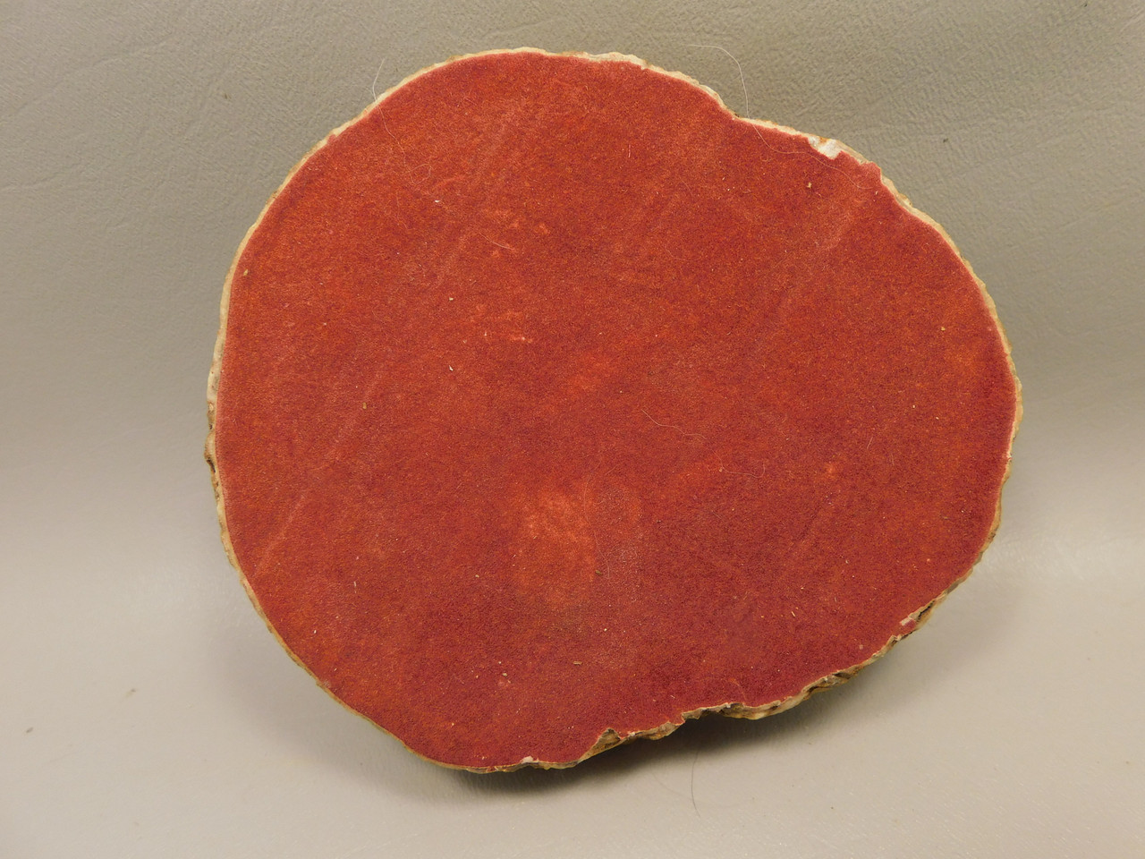 Brazilian Agate Polished Stone Slab Orange Banded Rock #O2