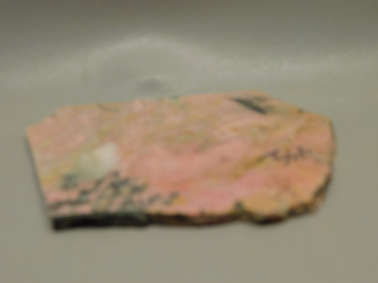 Rhodonite Stone Slab Lapidary Cabbing Rough Rock California #O12