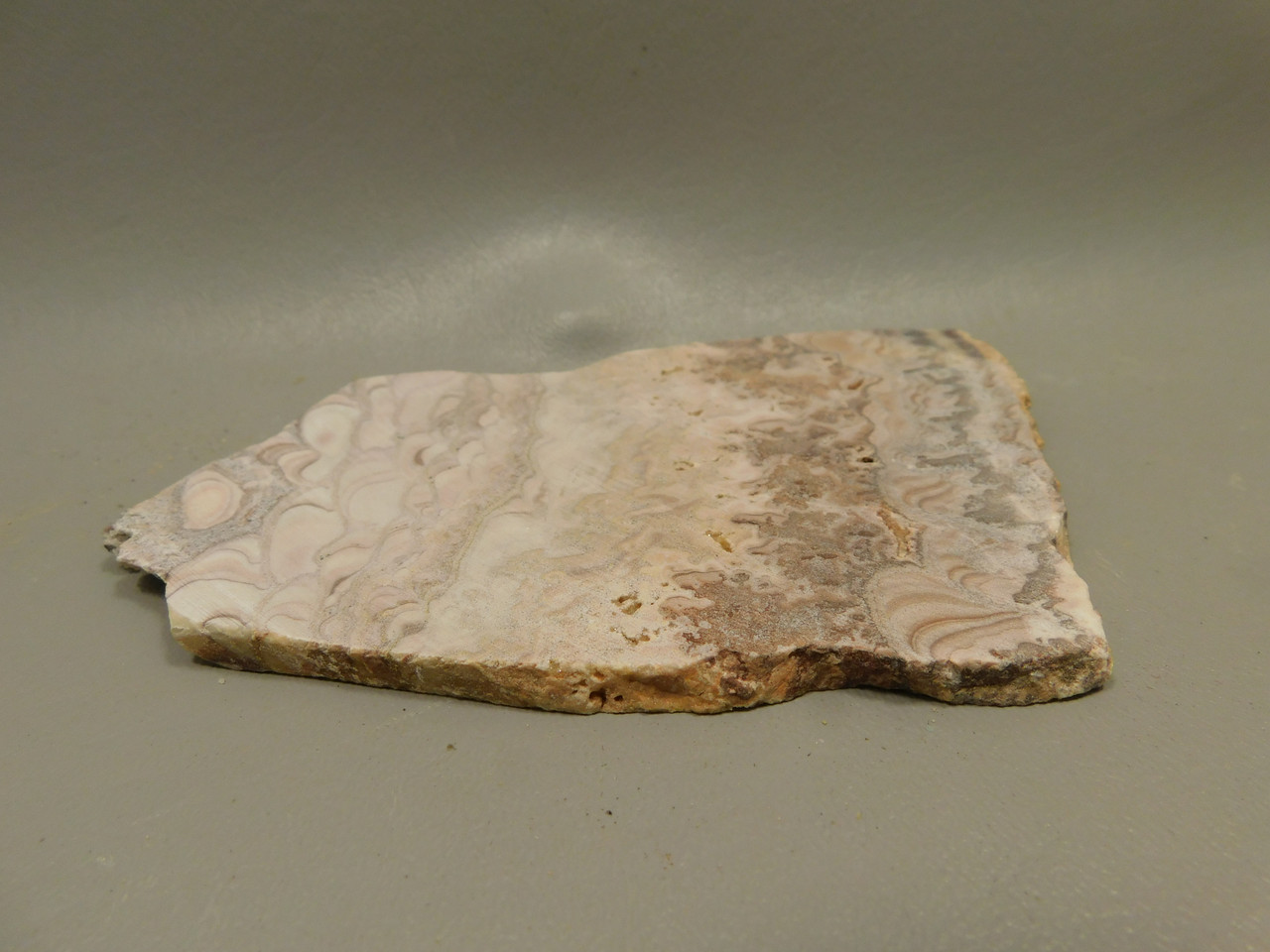 Wave Dolomite Unpolished Stone Slab Wavy or Rolling Hills Rock #O1