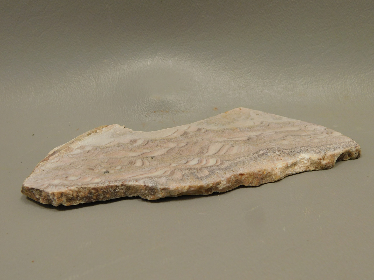 Wave Dolomite Unpolished Stone Slab Wavy or Rolling Hills Rock #O3