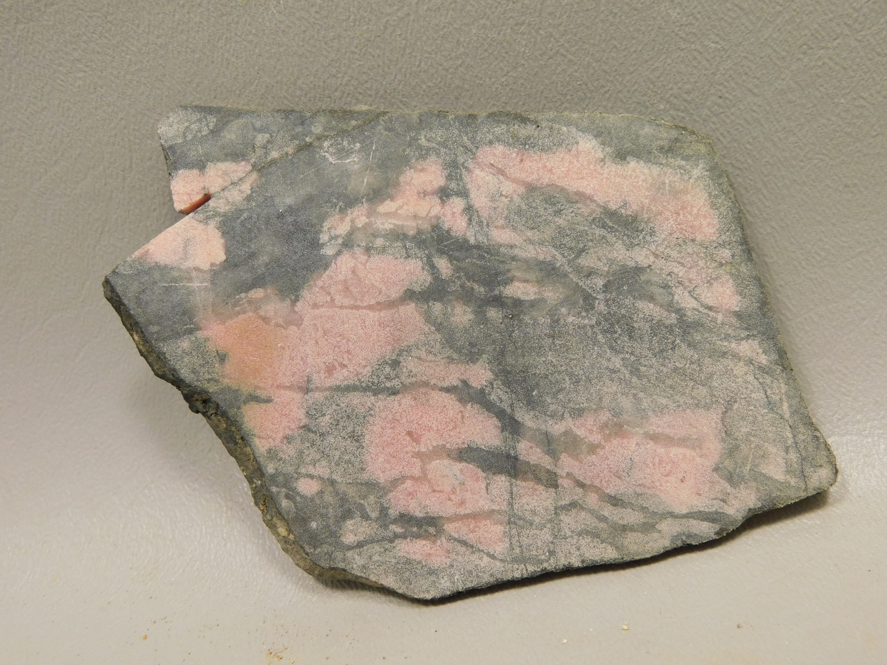 Rhodonite Stone Slab Lapidary Cabbing Rough Rock California #O17