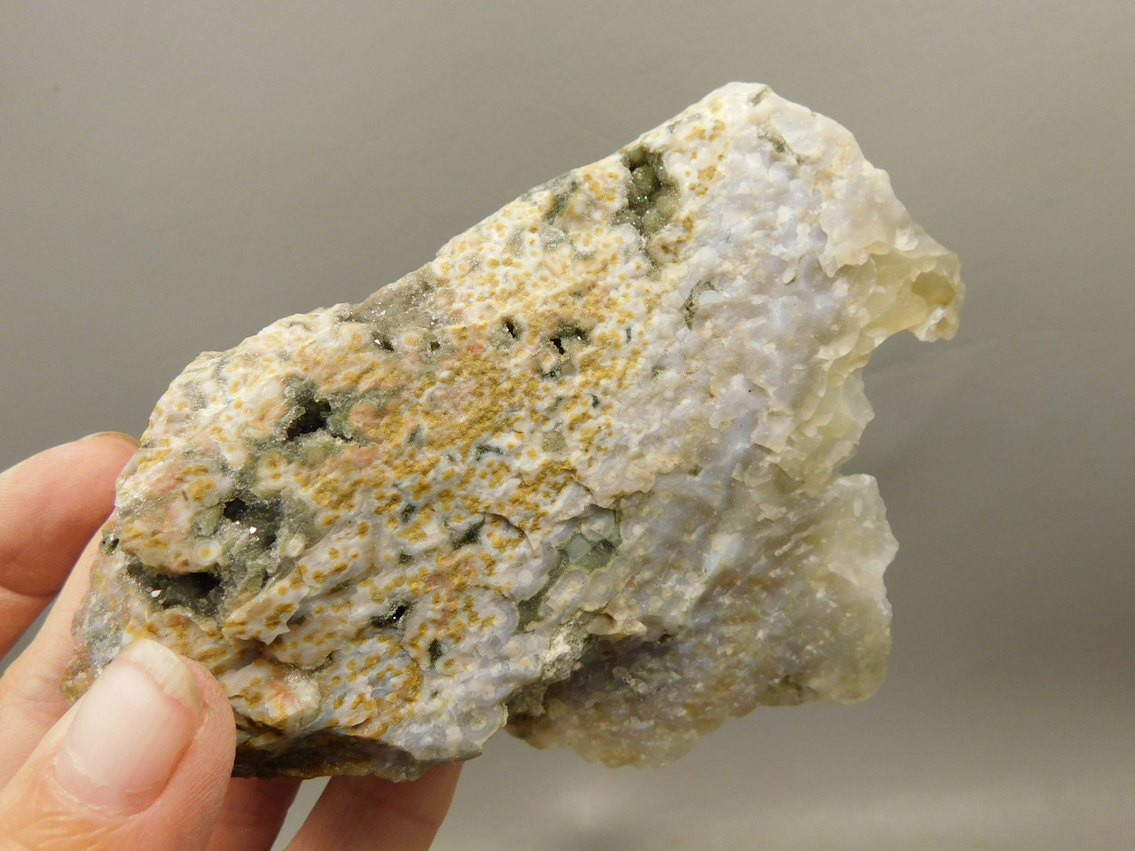 Ocean Jasper Unpolished Stone Lapidary Rough Rock #O2