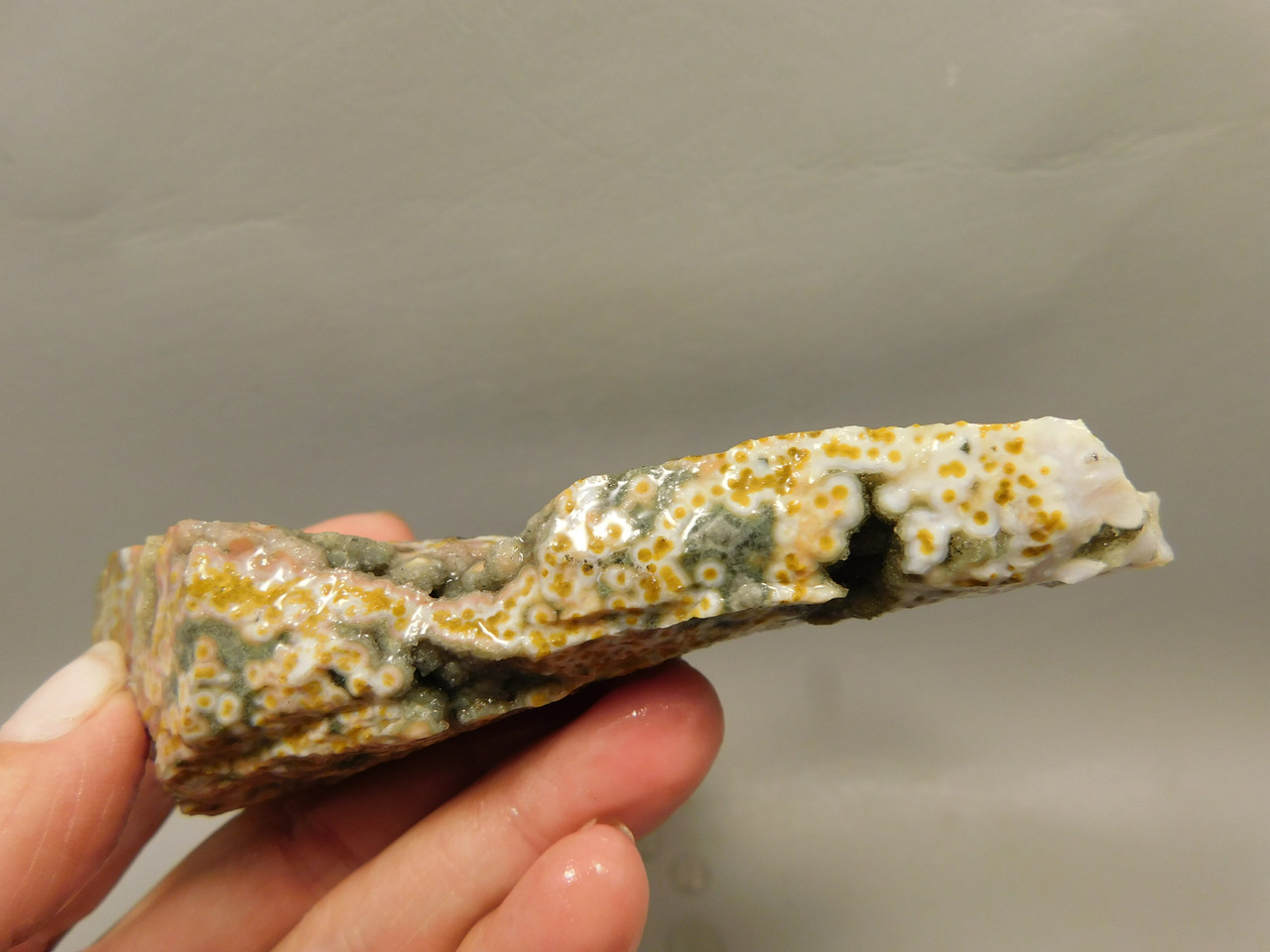 Ocean Jasper Unpolished Stone Lapidary Rough Rock #O2