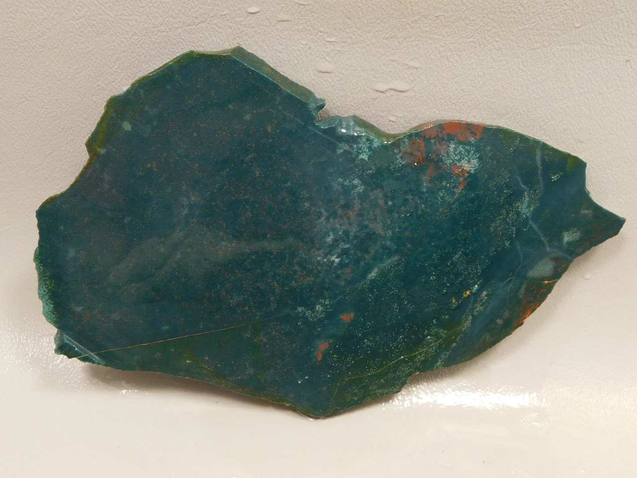 Bloodstone Jasper Stone Slab Lapidary Cabbing Rough Rock #O4