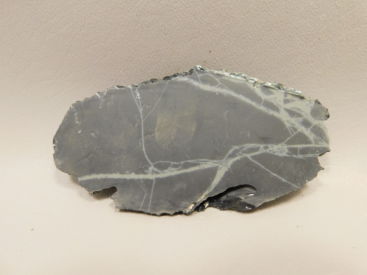 Spiderweb Obsidian Stone Slab Lapidary Rough Rock #O3