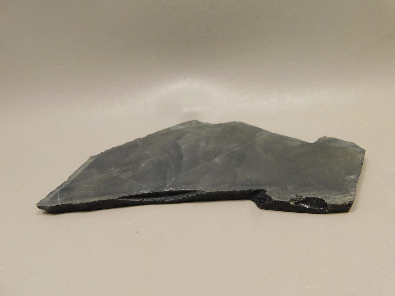 Spiderweb Obsidian Stone Slab Lapidary Rough Rock #O4