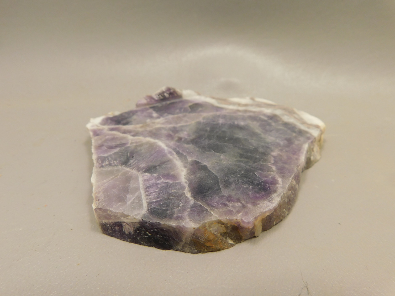 Amethyst Crystal Natural Purple Gemstone Stone Slab Lapidary #O1