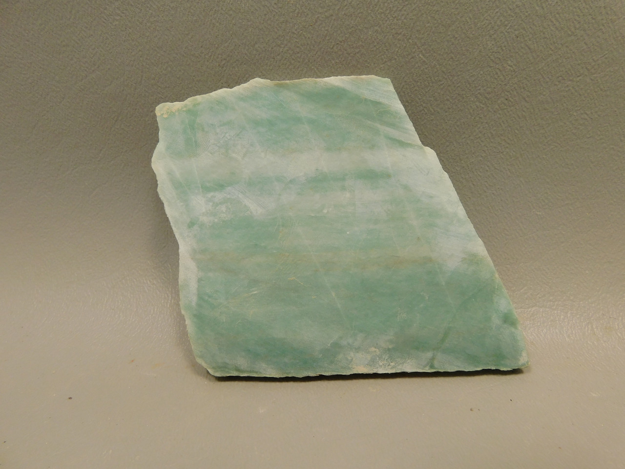 Green Aventurine Unpolished Stone Slab Lapidary Rock Utah #O3