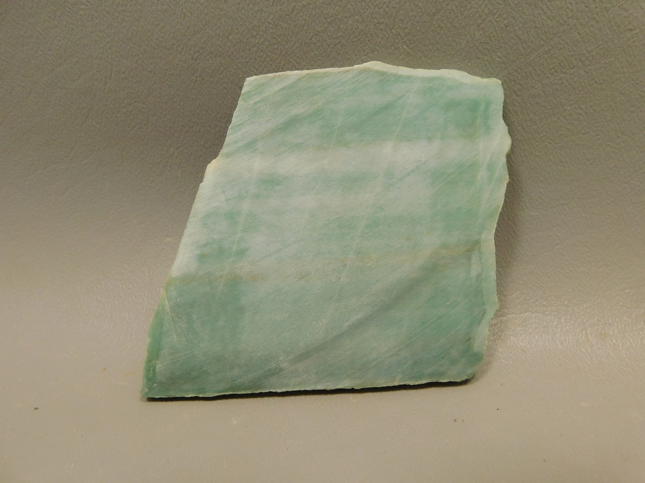 Green Aventurine Unpolished Stone Slab Lapidary Rock Utah #O3