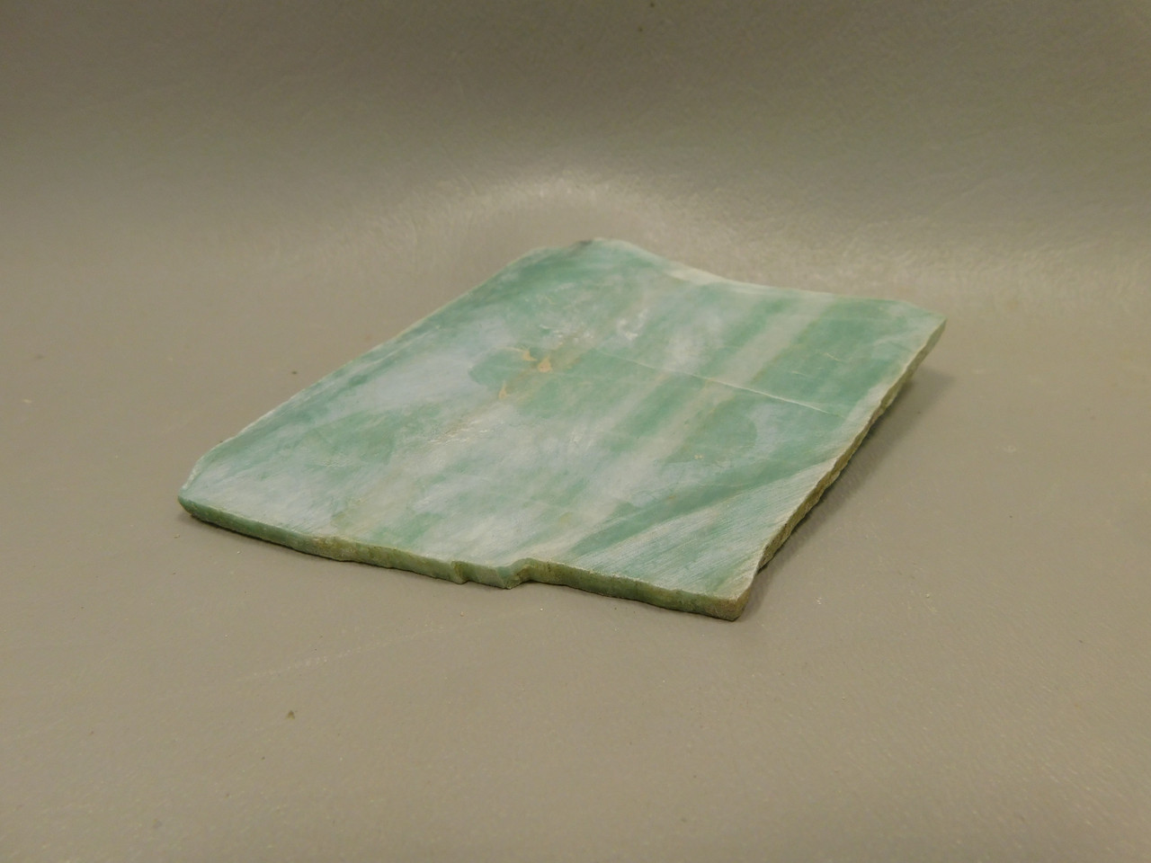 Green Aventurine Unpolished Stone Slab Lapidary Rock Utah #O7