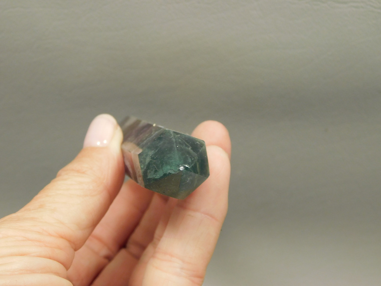 Fluorite Crystal Double Terminated Point 4.2 inch Wand #O10