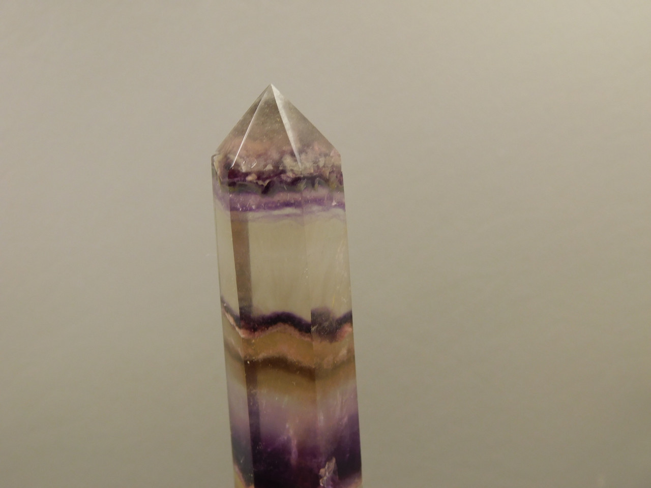 Fluorite Crystal Double Terminated Point 4.3 inch Wand #O18