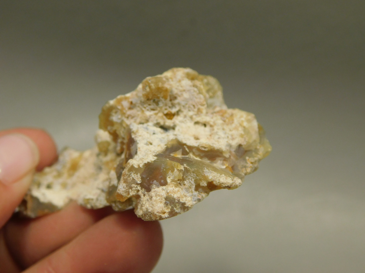 Laguna Agate Polished Stone Nodule Collector Banded Rock #O20