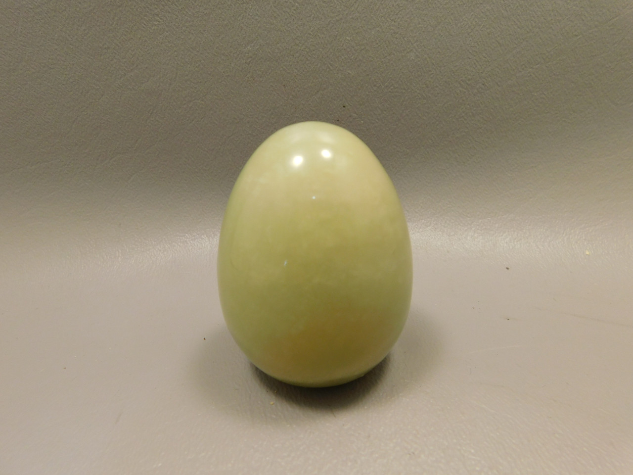 Serpentine Stone Egg 2 inch Yellow Green Gemstone Rock New Jade #O1