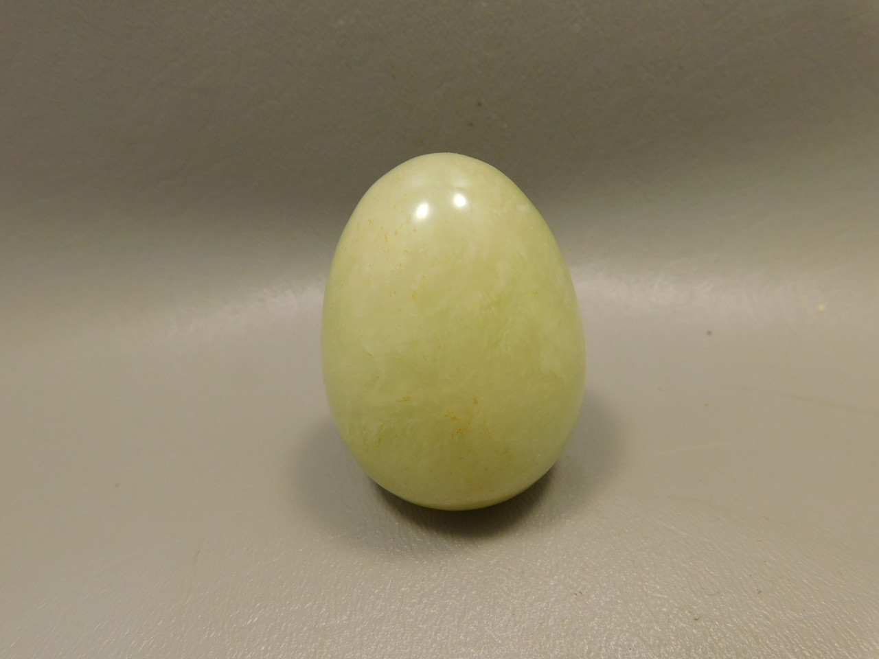 Serpentine Stone Egg 2 inch Yellow Green Gemstone Rock New Jade #O6