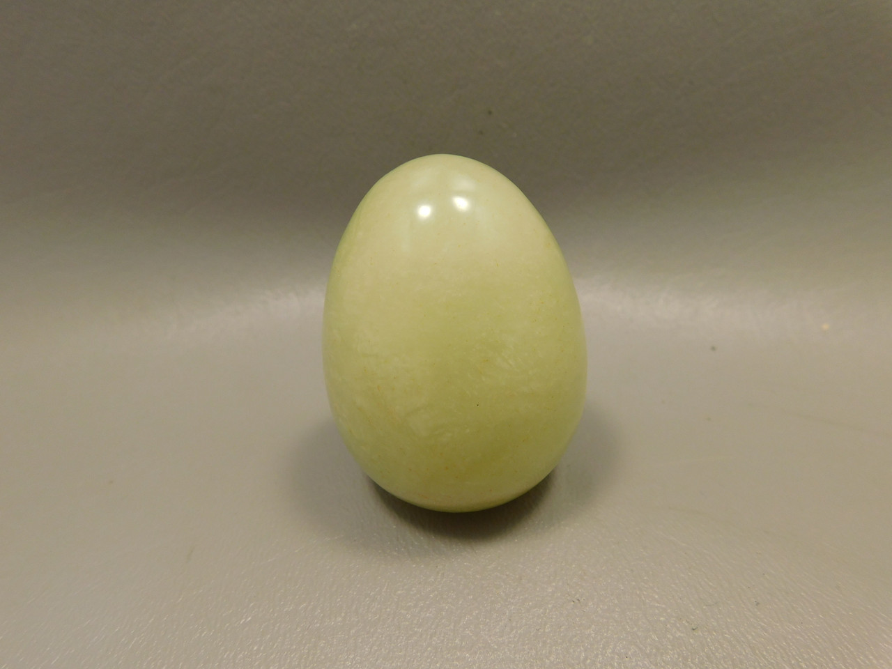Serpentine Stone Egg 2 inch Yellow Green Gemstone Rock New Jade #O6