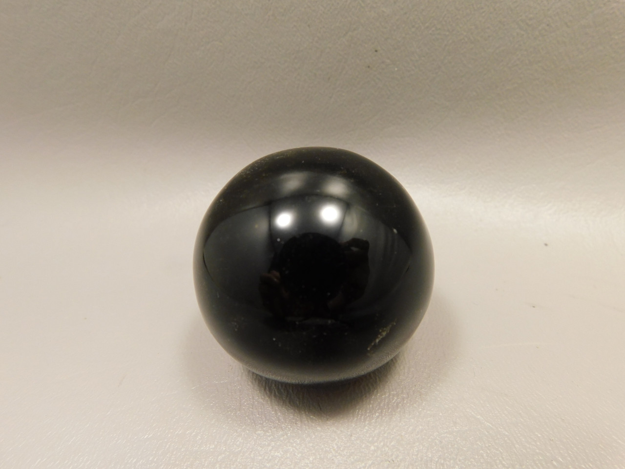 Gold Sheen Obsidian Sphere 1.7 inch Chatoyant 43 mm Stone Ball #Og14