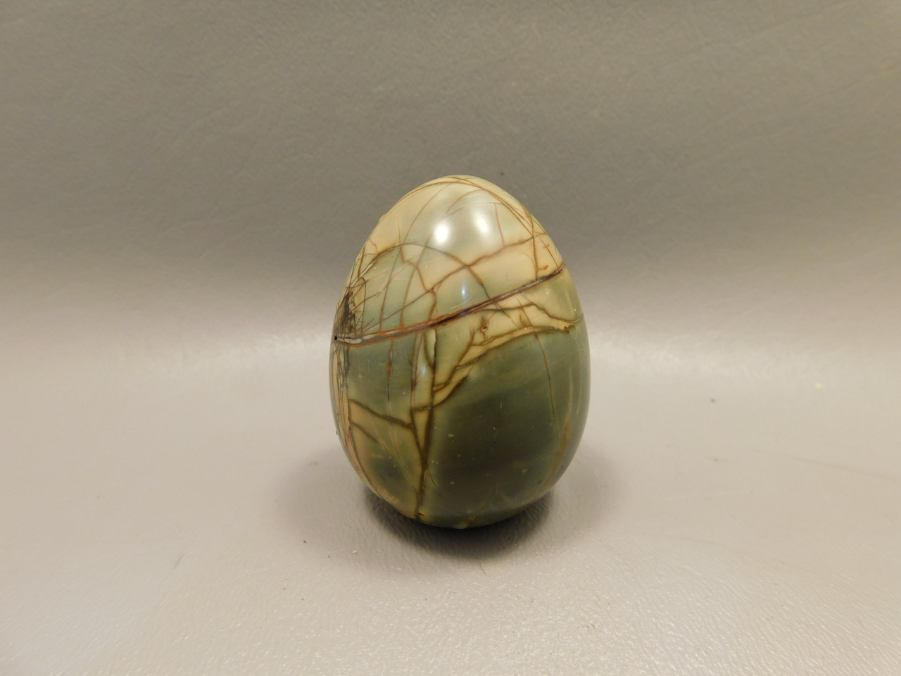 Cherry Creek Jasper Egg 2 inch Rock Mineral Red Creek Stone #O2