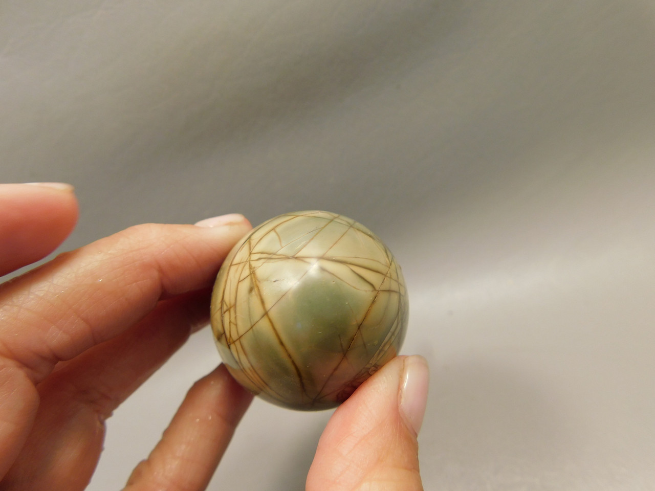 Cherry Creek Jasper Egg 2 inch Rock Mineral Red Creek Stone #O2