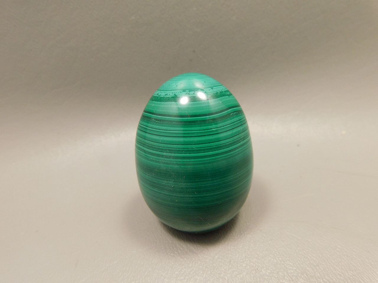 Malachite Stone Egg 2 inch Gemstone African Green Rock #O4