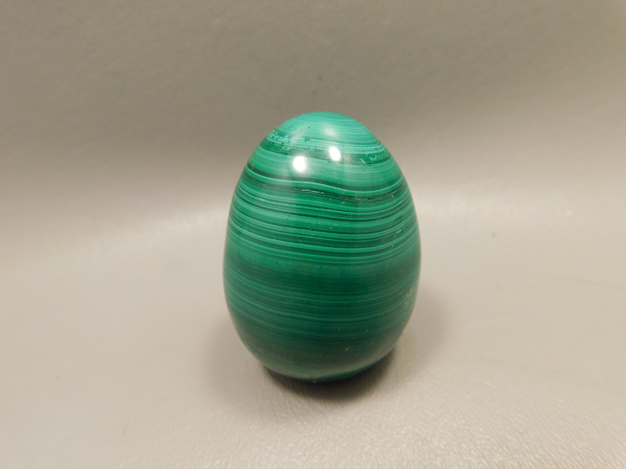Malachite Stone Egg 2 inch Gemstone African Green Rock #O4