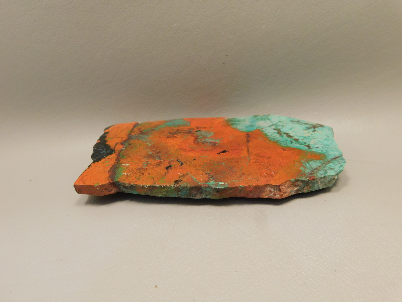 Sonora Sunset Polished Stone Slab Chrysocolla Cuprite #O14
