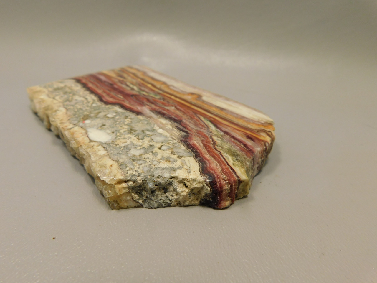 Candy Opal Polished Stone Slab aka Bubble or Bacon Opal #O13