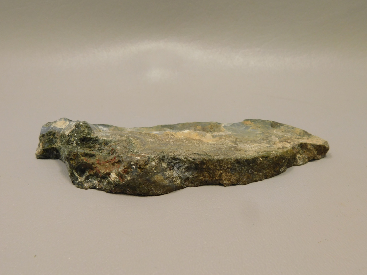 Owls Hole Agate Polished Stone Sagenite RARE Rock California #O2