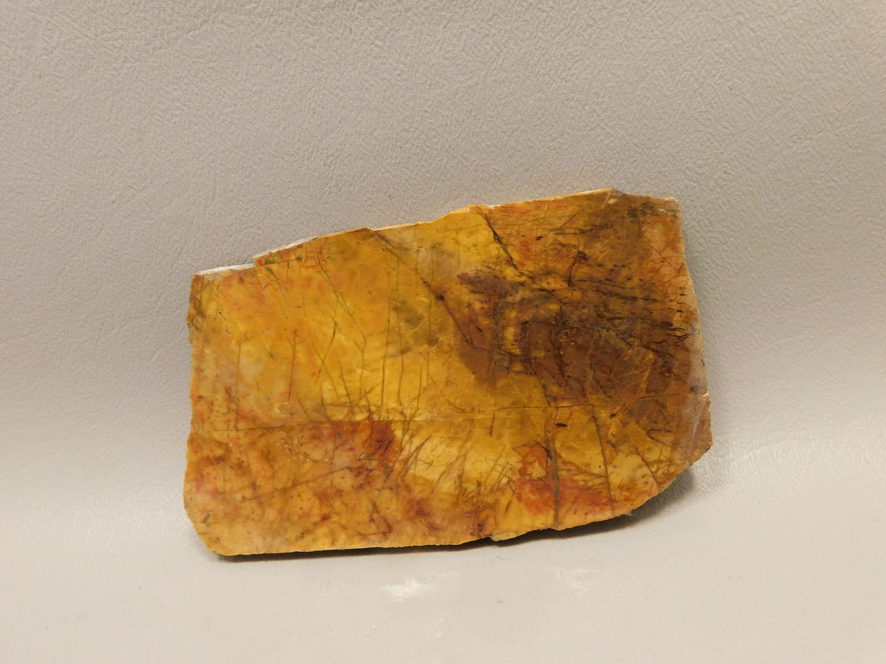 Cherry Creek Jasper Unpolished Rock Stone Slab Red Creek #O3