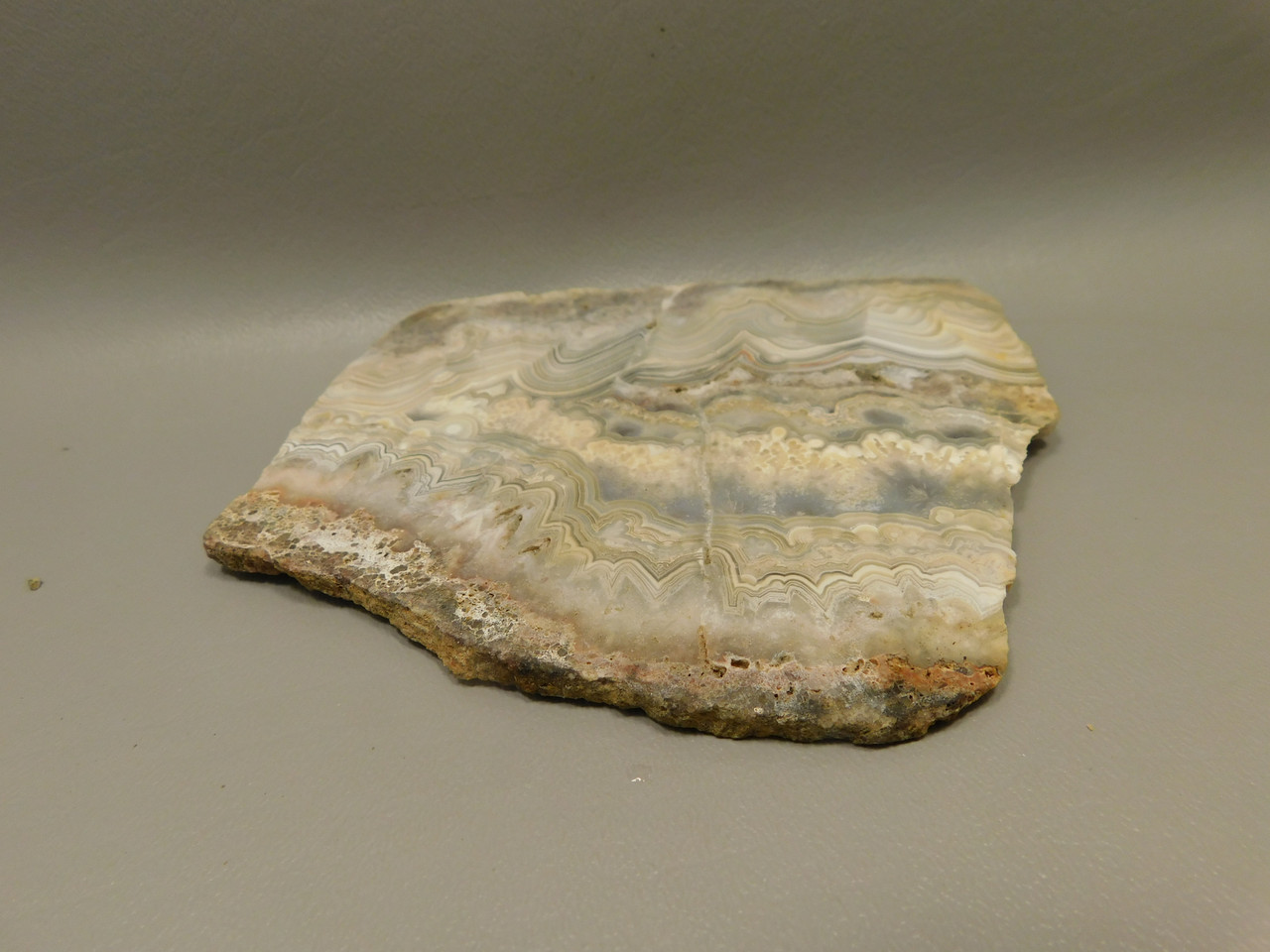 Crazy Lace Agate Stone Slab Unpolished Rock Mexico #O24