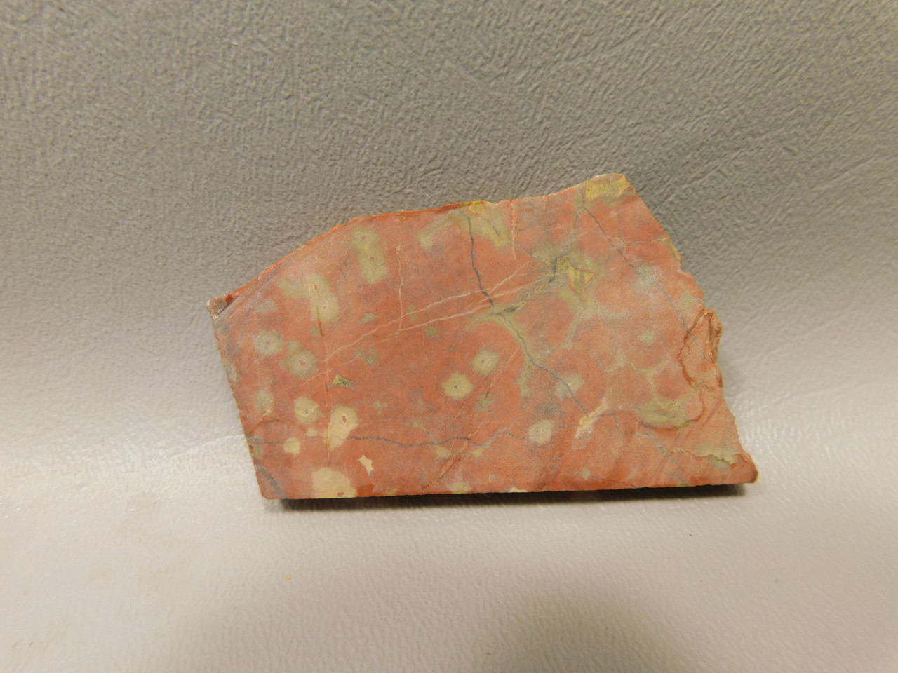 Morgan Hill Poppy Jasper Lapidary Rough Rock Stone Slab #O2