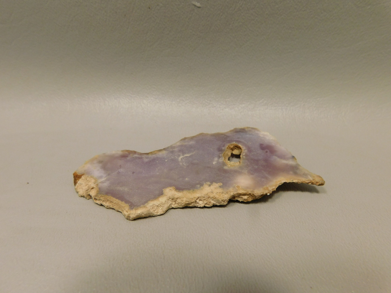 Purple Agate Stone Slab Unpolished Rough Rock #O2