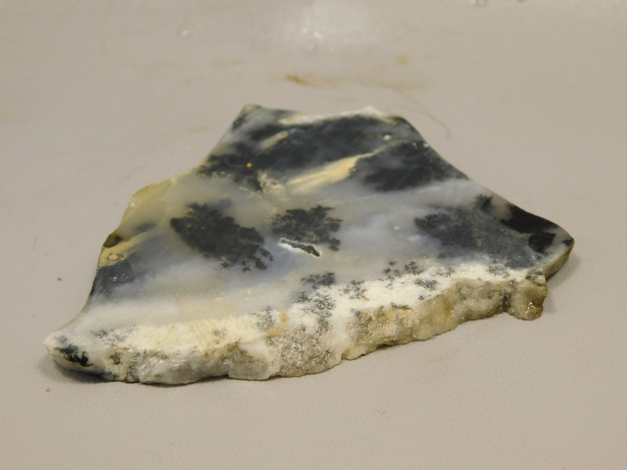 Plume Agate Stone Slab Unpolished Rock Nevada #O1