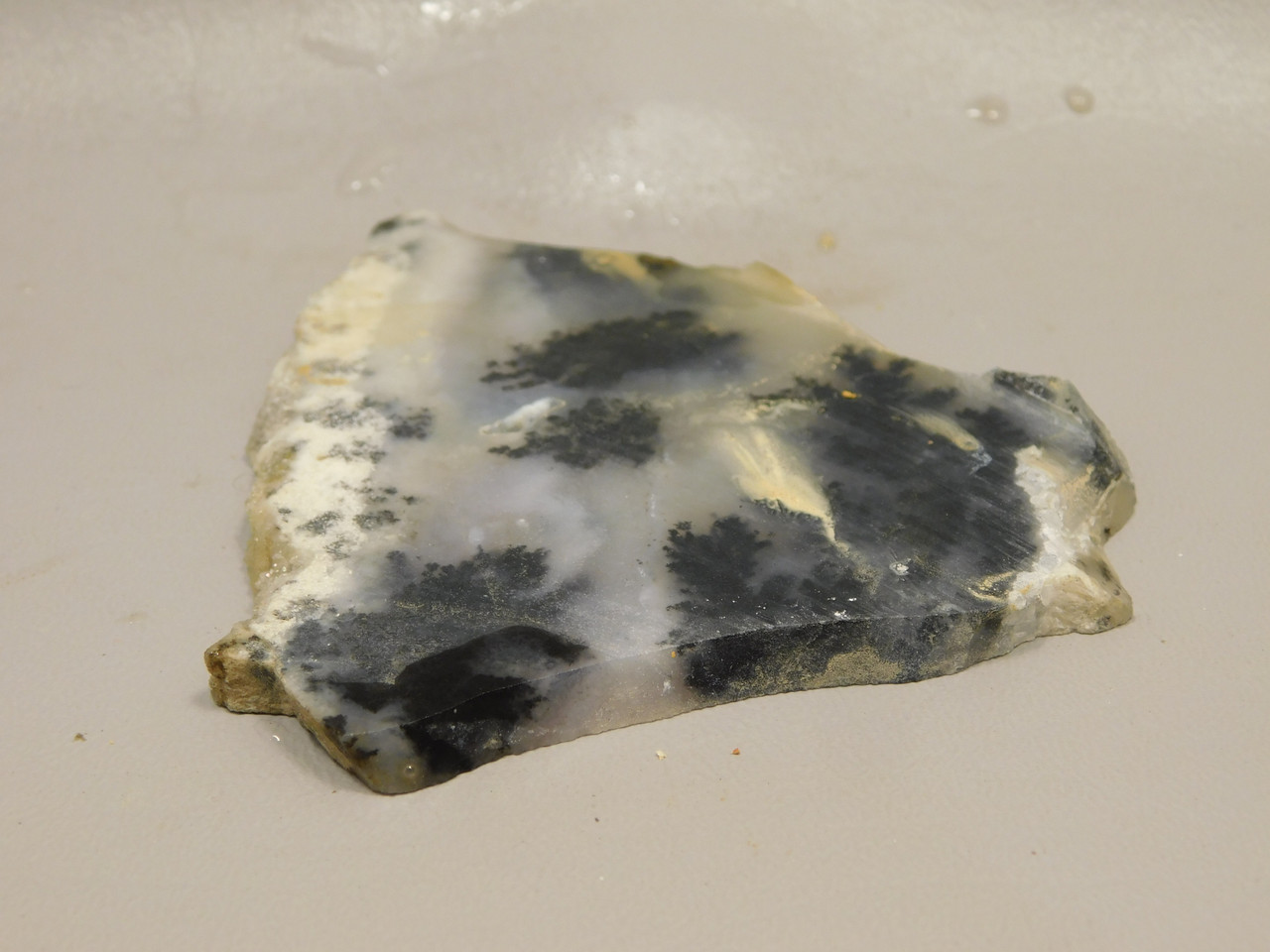 Plume Agate Stone Slab Unpolished Rock Nevada #O1