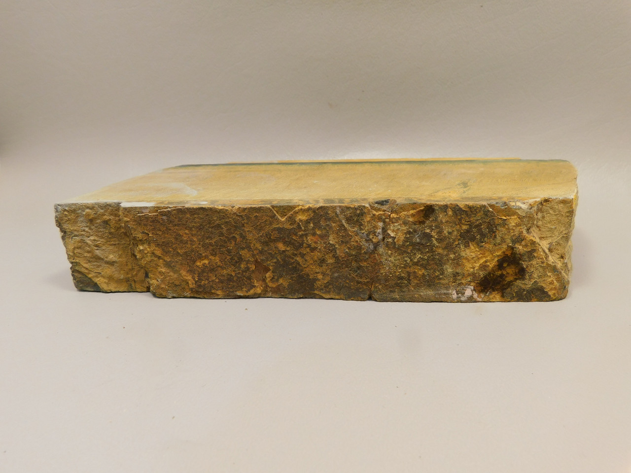 Tiger-eye Rough Rock Yellow Tiger's Eye Lapidary Cabbing #O21