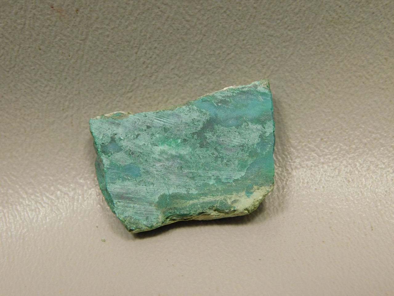 Gem Silica Chrysocolla Inspiration Mine Unpolished Stone Slab #O200