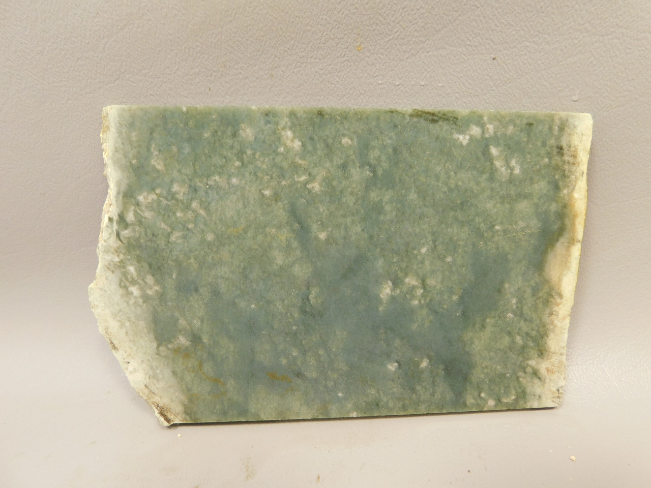 California Green Nephrite Jade Unpolished Stone Slab Rough Rock #O22