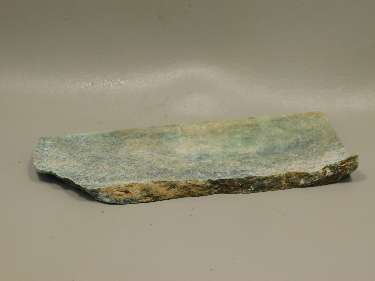 Green Aventurine Unpolished Stone Slab Lapidary Rock California #O10