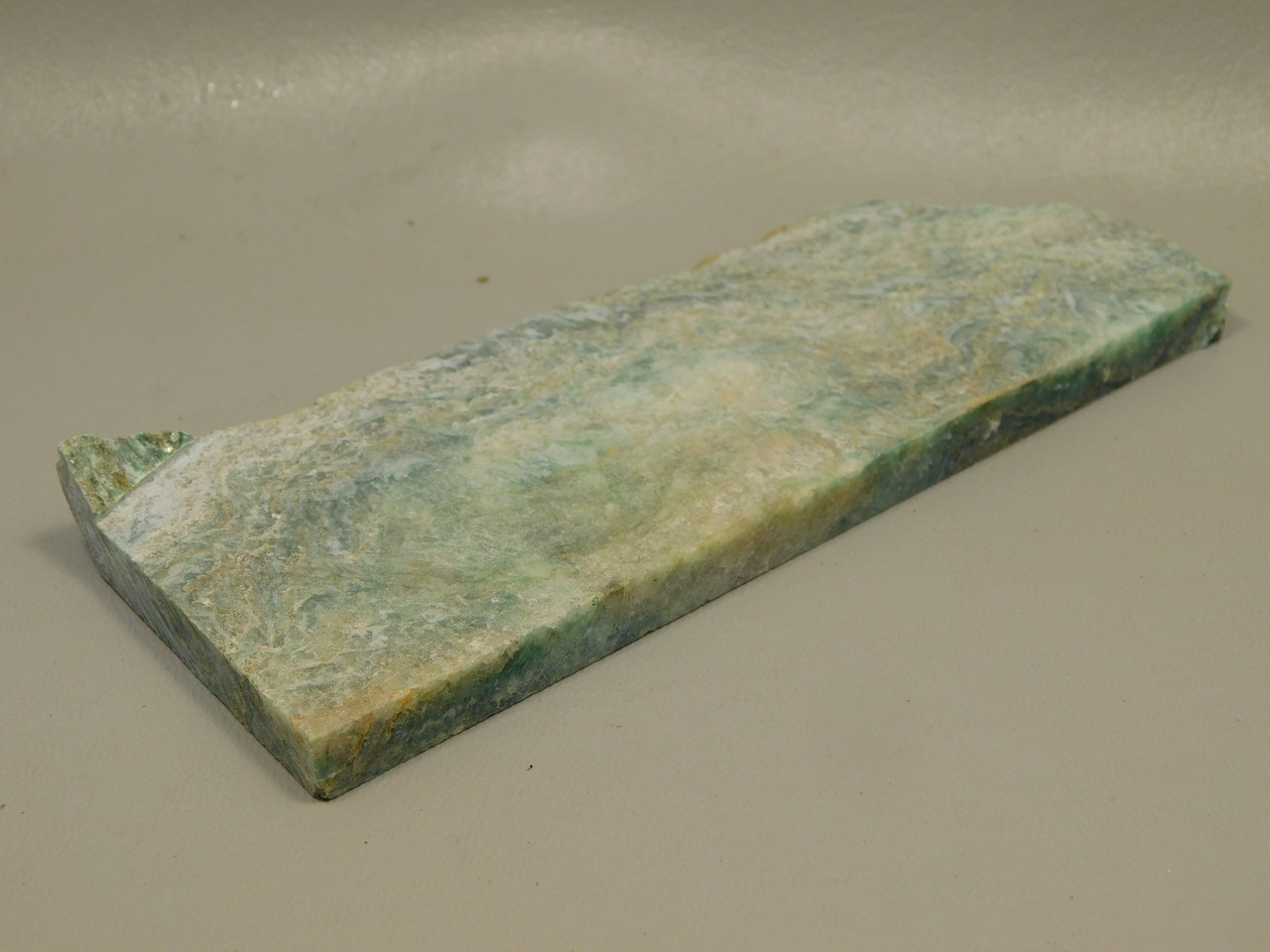 Green Aventurine Unpolished Stone Slab Lapidary Rock California #O10