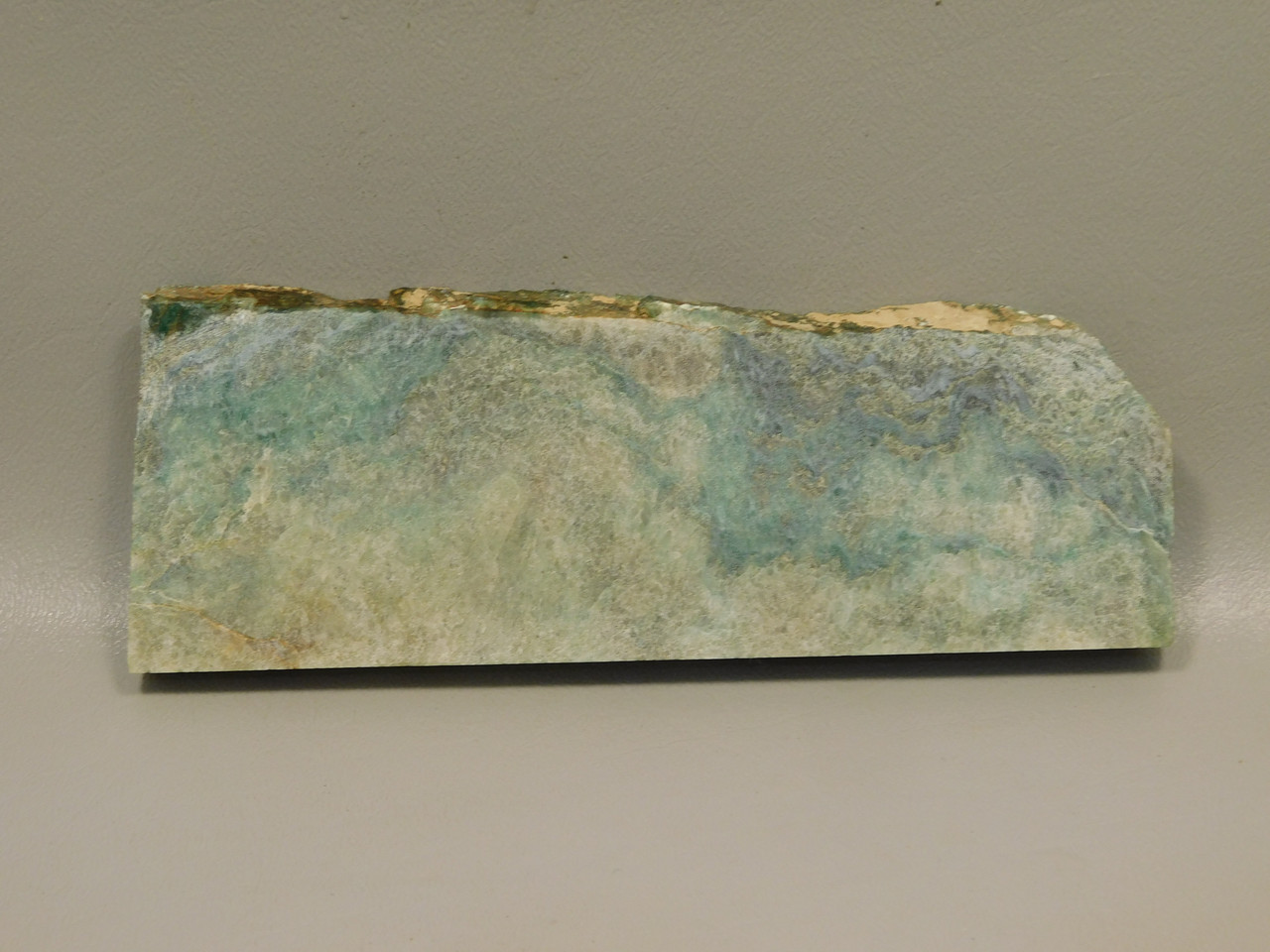 Green Aventurine Unpolished Stone Slab Lapidary Rock California #O11