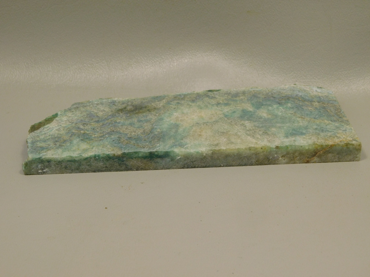 Green Aventurine Unpolished Stone Slab Lapidary Rock California #O11