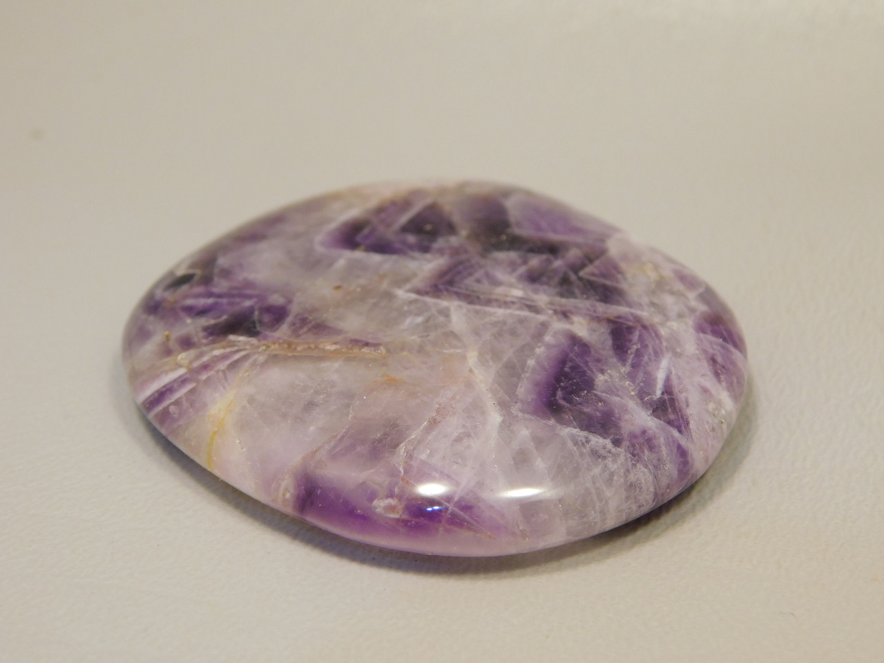 Amethyst Polished Rock Worry or Palm Stone Stocking Stuffer #O2