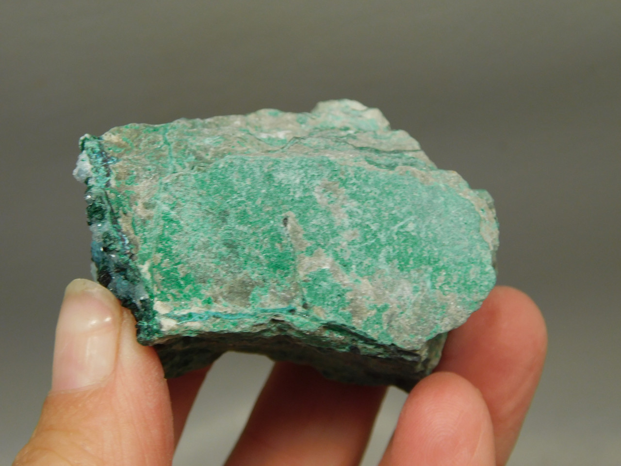 Drusy Chrysocolla Mineral Specimen Blue Druse Green Malachite #O4