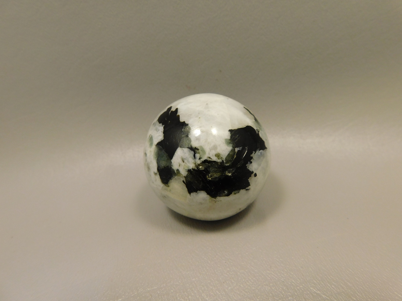 Moonstone Sphere 1.8 inch Polished Rock Rainbow Gemstone India #O14